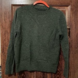 Men’s Green Winter Wool Sweater